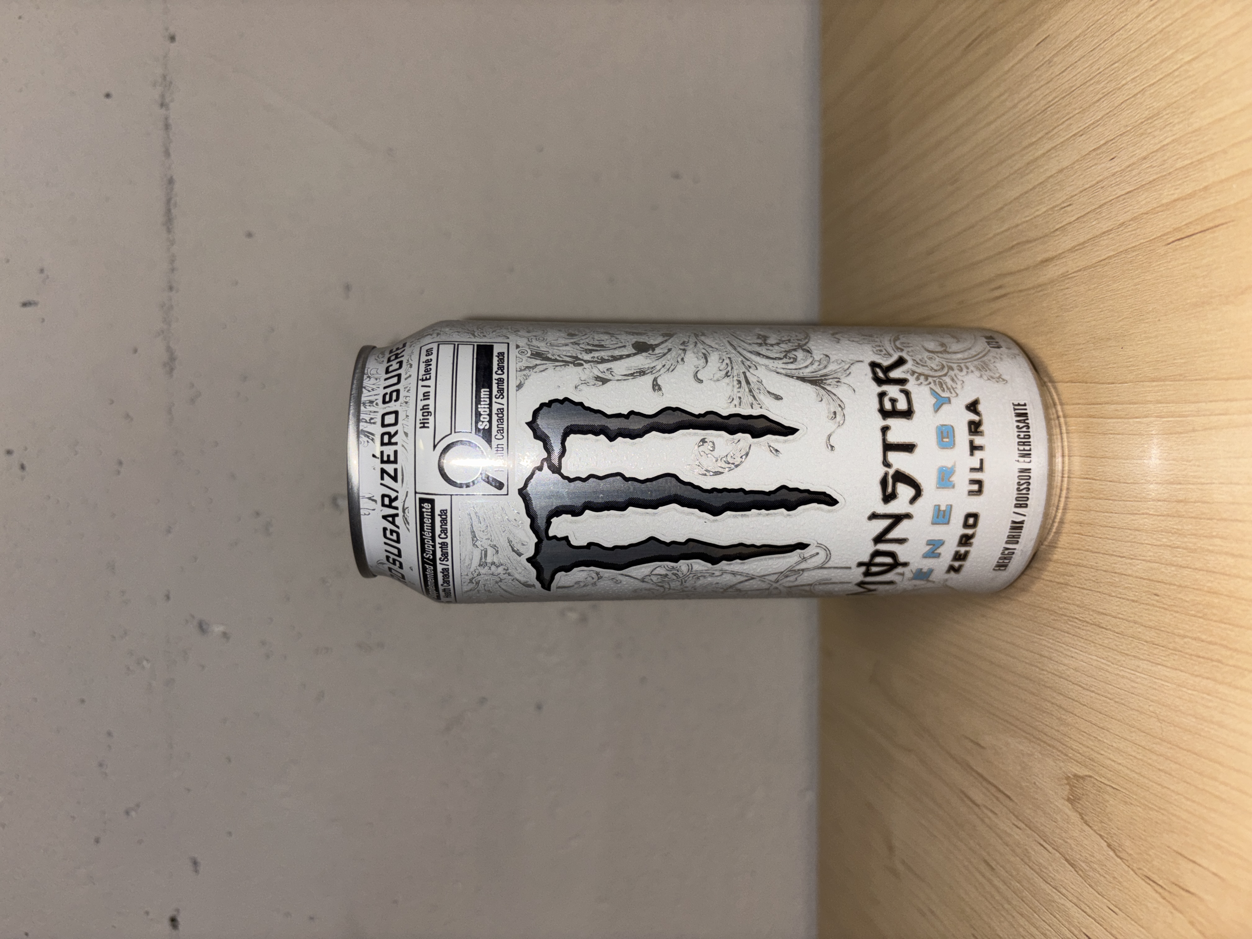 Front view of Monster(can)